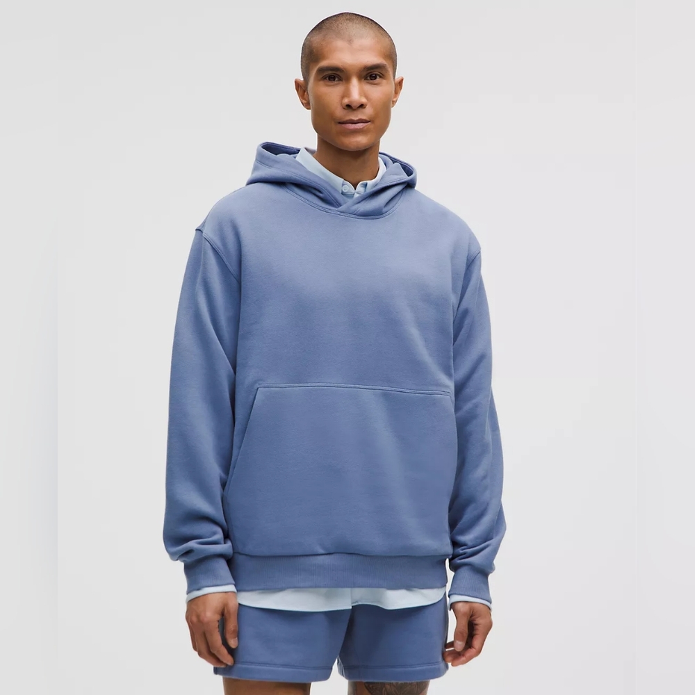 Lululemon Steady State Pullover Hoodie Washed Denim